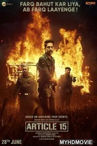  Article 15 (2019) Bollywood Movie