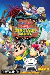  Shinchan Our Dinosaur Diary (2025) Hollywood Hindi Dubbed
