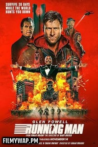  The Running Man (2025) Hollywood Hindi Dubbed
